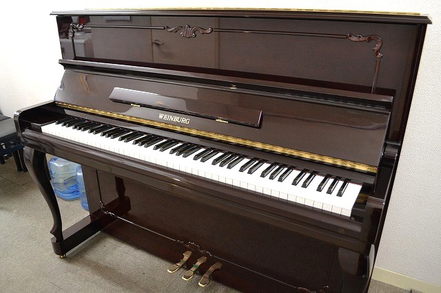 ワインバーグ 中古ピアノ 品番 WE118DM アップライトピアノ 