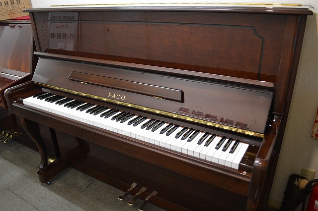 パコ 中古ピアノ 品番 PU120WSC アップライトピアノ リフレッシュ済 - 東京神奈川で中古ピアノが 一番安いピアノ店 ピアノプラス